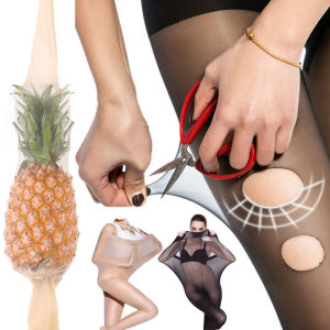 3D ถุงน่องบางเฉียบสำหรับผู้หญิงขนาดพิเศษ - รูปสีล้วนระบายอากาศ (ถุงน่องไนลอนใหญ่ยืดหยุ่นสุดเซ็กซี่)