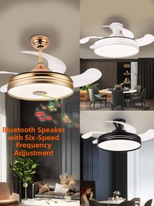 Chigo | Invisible Bluetooth Speaker Fan Light