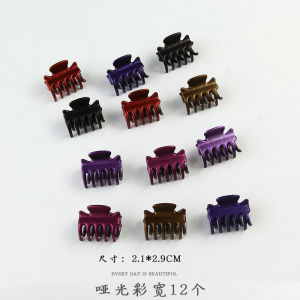 Black Small Hair Clip Womens Hair Accessories Hair Grips Hair Decorations KuQiQ Brand Korean Style Summer New Fresh out