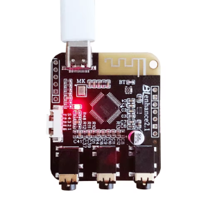 Bluetooth 5.0 DSP Audio Amplifier Tuning Board 40-band EQ Support Pre-amplifier TWS Mini Preamp Board Computer Sound Card