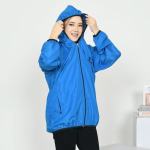 jaket parasut / jaket olahraga bersepeda/ joging/ lari/ gym / mancing
