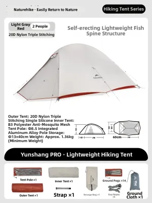 NatureHike | Professional Lightweight Hiking Tent 1 Person