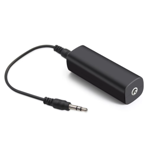 Kebidumei | Anti-interference Car 3.5mm Audio Cable Ground Loop Noise Isolator Cancelling FilterKiller Audio Stereo System Car Accessory