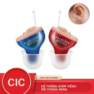 Máy Trợ Thính Mini Vô Hình Dành Cho Người Cao Tuổi Bộ Khuếch Đại Âm Thanh Máy Trợ Thính Không Dây Có Thể Điều Chỉnh CIC Với Pin A10 Bảo Vệ Thính Giác Kỹ Thuật Số