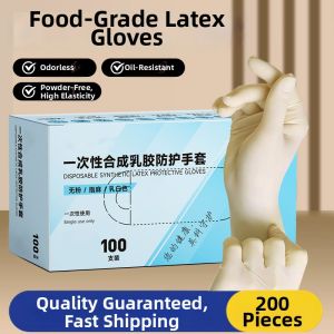 Food-Grade Kitchen Gloves Nitrile Black