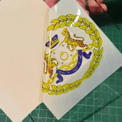 🇲🇾Malaysia State Windshield Static Cling Sticker Car Sticker Tampal Dalam Cermin Kereta （Decorations Only）