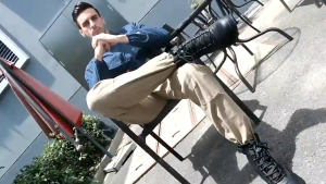 UniWear |  IX7/Ix9 กางเกงคาร์โก้ชาย กางเกงยุทธวิธี  สไตล์แทคติคอล กระเป๋าเฉียง สีน้ำเงิน