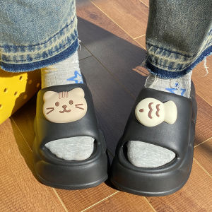Songxiaoke Casual Thick Bottom Slippers Womens Summer Indoor Home Cool Sandals Anti-Slip Freshening Student Leisure Outdoor