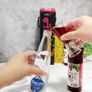 Omija Miso Mungyeong Premium Korea Omija Berry Concentrate Gift Set Vegan 300ml Glass Bottle