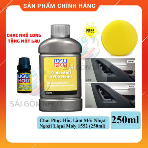 [TẶNG MÚT] PHỤC HỒI NHỰA NHÁM LIQUI MOLY Kunststoff Wie Neu 1552 Xe Máy Xe Ô tô Đen Bóng Nhựa Nhám