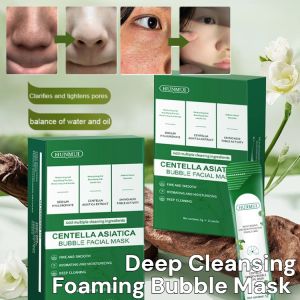 Bubble Cleansing Mask Deep Cleansing Pore Oil Control Mask Foaming Bubble Mask Moisturizing Brightening Exfoliating Face Mask