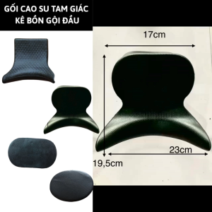 Gối lót bồn gội đầu có cổ liền gối đúc nhựa nhựa dẽo cao cấp không mùi hôi cực kỳ êm ái giá rẻ siêu bền.