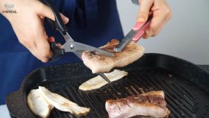 Kéo Cắt Thực Phẩm Kéo Cắt Thịt Nướng GGOMI GG152 Nhập Khẩu Hàn Quốc 25cm