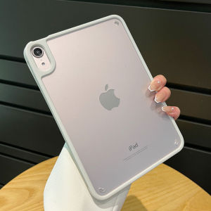 Rivel ผิวด้านโปร่งใส Casing Tablet สำหรับ iPad Mini 6/ iPad 9.7/ iPad 10.2/ iPad Air 3/ iPad 6/ iPad 7/ 8/ 9/ 10/ iPad Pro 11/ 12.9 (2022/2021/2020) ฝาครอบปลอกกันกระแทก