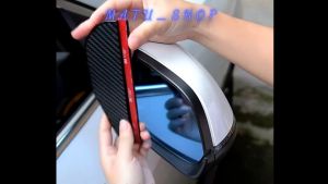 Vè che mưa gương chiếu hậu ô tô giúp che chắn nắng mưa