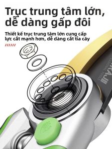 MONLEYTA | Scissors Công cụ tỉa vườn Nhật Bản mạnh mẽ tỉa quả cây tỉa hoa dụng cụ tỉa cành dụng cụ tỉa vườn dụng cụ tỉa cây