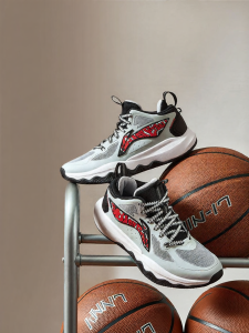 LI-NING KIDS | Professional Basketball Shoes for Boys Spring/Summer