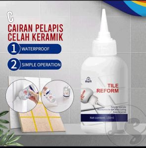 Krim Nat Tile Reform Cairan Pelapis Celah Ubin Nat Keramik Lantai Kamar Mandi Waterproof