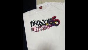 VERSION 2 MAROON 5 COLLECTION SHIRT MAROON 5 CONCERT TSHIRT FOR MEN AND WOMEN