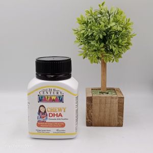 21st Century Chewy DHA orange Lemon Flavour 45s EXP 04/28