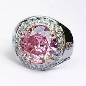 CINCIN BATU PINK TOPAS CUTTING BULAT
