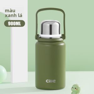 CILLE | Bình Giữ Nhiệt Thép Không Gỉ 316 Dung Tích Lớn Ngoài Trời