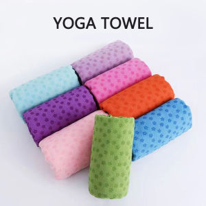 FUYOGI Microfiber Yoga Towel Portable Anti-slip Yoga Mat Towel Fitness Sports Gym