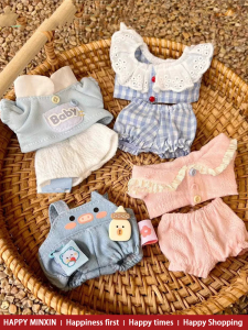 Labubu Sitting Party Doll Clothes Vinyl Sugar II Labinbubu Doll Outfit Sitting Pose V2 Plush Toy Doll Clothing Cute Style