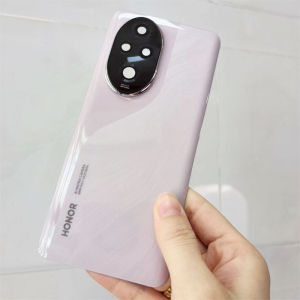 Back Glass Cover For HONOR 200 Pro/200Pro 5G ELP-NX9 Back Door Replacement Hard Battery CaseRear Housing Cover With Camera Lens