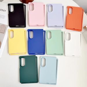 Ultra Thin Skin-feel Candy-colored Phone Cases for Samsung Galaxy Z Fold 8 Fold 8 Utlra Fold 7 6 5 Hard PC Lightweight Cover