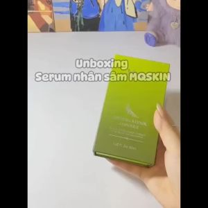 Serum căng bóng da nhân sâm MQ Skin OK128 tinh chất tế bào gốc giúp cấp ẩm giảm nhăn mờ thâm da trắng mịn da 30ml