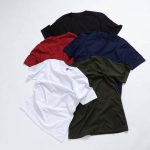 KAOS POLOS PRIA COTTON COMBED PREMIUM - KAOS LENGAN PENDEK PRIA ROUND NECK REGULER FIT