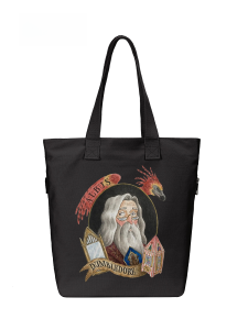 Dumbledore Hogworth Satchel Shoulder Canvas Bag Harry Potter Surrounding Students Large Capacity Bag