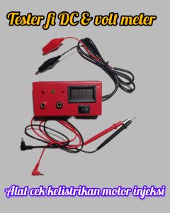 tespen dc cek nilai tegangan dan nilai voltase cek kabel bodi