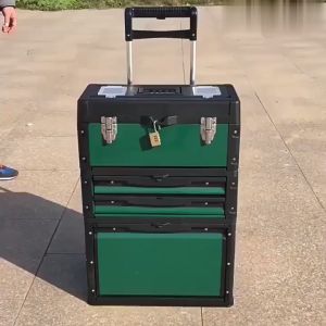 WYNNS Rolling Toolbox Portable Multi-function Trolley for Bike Repair Bicycle Tool Box with Wheels Drawer Workstation