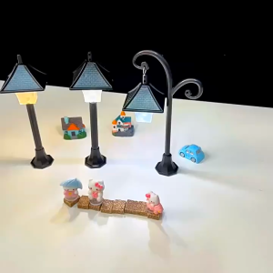 Fairy Garden Miniature Street Light Street Lamp Garden Lamp Decoration Lampu Hiasan Succulent