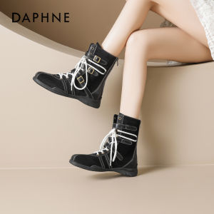 Daphne | Vintage Training Style Height Increase Boots