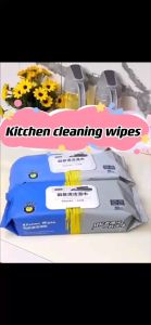 30/80 pack Tissue Pembersih Dapur - Extra Large packed kitchen cleaning wipes