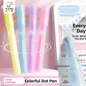ZEEGO | High Aesthetics Macaron Color Handmade Point Glue Stick for Student Use