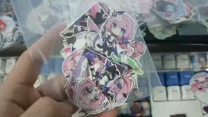 Honkai Impact - Set 10/15/30 Sticker Elysia game Honkai Impact  hình dán trang trí mũ bảo hiểm vali điện thoại laptop ...siêu đẹp chống nước chống xước