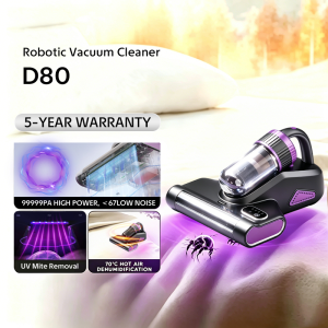 [MY Ready Stock] Wireless Dust Mite Vacuum Cleaner UV Sterilization High Suction Handheld Mite Remover With Hot Wind Deep Clean Mattress Pillow Sofa Plush Toy