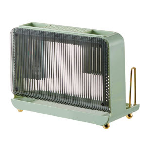 Multi-functional Kitchen Storage Rack For Knives Utensil Chopping Board Inserted Slip Resistance Holder Household Accessories