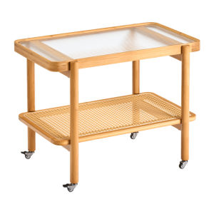 MANHAOSHI | Moveable Small Living Room Side Table Trolley