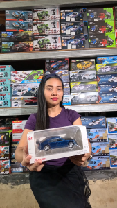Diecast Miniatur Mainan Mobil Klasik Mercedes Benz AMG Besi Metal Buka Pintu LED