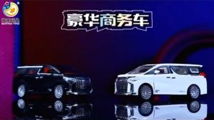 TOYOTA ALPHARD VELLFIRE MPV CAR MODEL DIECAST TOY VEHICLES CAR HIGH SIMULATION SOUND AND LIGHT