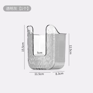 Kotak Tisu Tempel Dinding Serbaguna / Tempat Tisu Acrylic