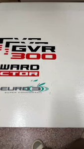 สติ๊กเกอร์ "GVR300" ISUZU DECA360 - เดก้า360 ครบชุด 6 แผ่น