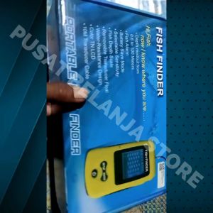 BERGARANSI gps Alat Pelacak pendeteksi Ikan di laut sungai Sonar Fish Finder 4x4 Inch 100M TL8