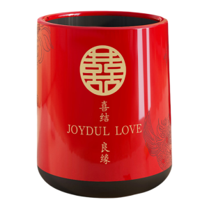 Wedding Red Celebratory Home Bedroom Living Room High Aesthetic Migrant Special Purpose Rubbish Bin Family Use