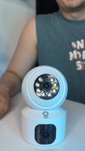 V380 PRO Dual Lens CCTV Camera 360 Wifi Security Camera Connect to Cellphone with voice Two Direction wide angle 1080P night vision baby Motion Detection HD 1080P wireless indoor CCTV Camera two-way audio Surveillance - Lazada